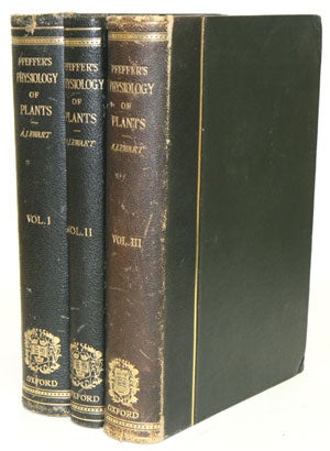 Stock ID 10052 The physiology of plants: a treatise upon the metabolism and sources of energy in plants. Alfred J. Ewart.