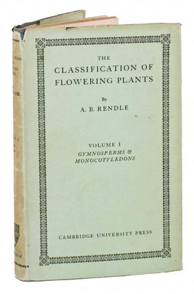 Stock ID 10207 The classification of flowering plants. Volume one [only]: gymnosperms and...