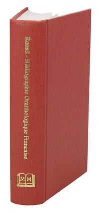 Stock ID 10350 Bibliographie ornithologique francaise [1948-1949]. Rene Ronsil