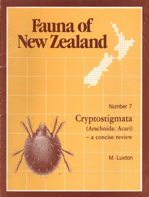 Stock ID 1070 Fauna of New Zealand Number 7: Cryptostigmata (Arachnida: Acari) - a concise...