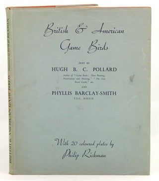 British and American game-birds. With a chapter on shooting in America by Eugene V. Connett. H. B. C. and Pollard.