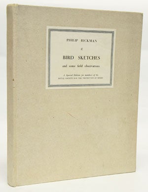 Stock ID 10830 Bird sketches and some field observations. Philip Rickman