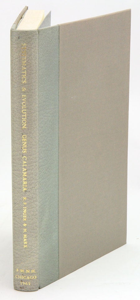 Stock ID 11154 The systematics and evolution of the oriental Colubrid snakes of the genus Calamaria. Robert F. Inger, Hymen Marx.