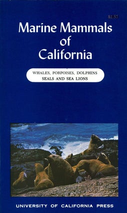 Stock ID 1141 Marine mammals of California. Robert T. Orr