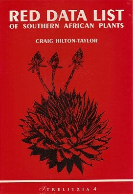 Stock ID 11526 Red Data List of southern African plants. Craig Hilton-Taylor