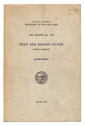 Stock ID 11827 Trout and salmon culture (hatchery methods). Earl Leitritz
