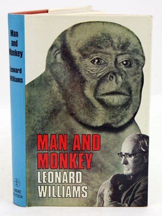 Stock ID 11912 Man and monkey. Leonard Williams