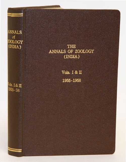 Stock ID 11924 The Annals of Zoology, Volumes 1 (1-8) and 2 (1-11). B. C. Mahendra.