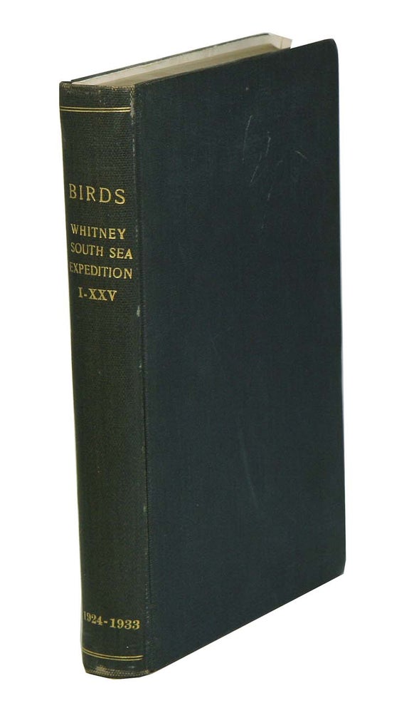 Stock ID 12247 Birds collected during the Whitney South Sea Expedition. Robert Cushman Murphy.