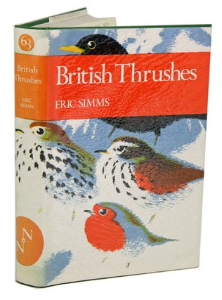 Stock ID 126 British thrushes. Eric Simms