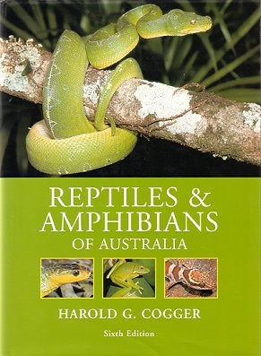 Stock ID 12857 Reptiles and amphibians of Australia. Harold G. Cogger