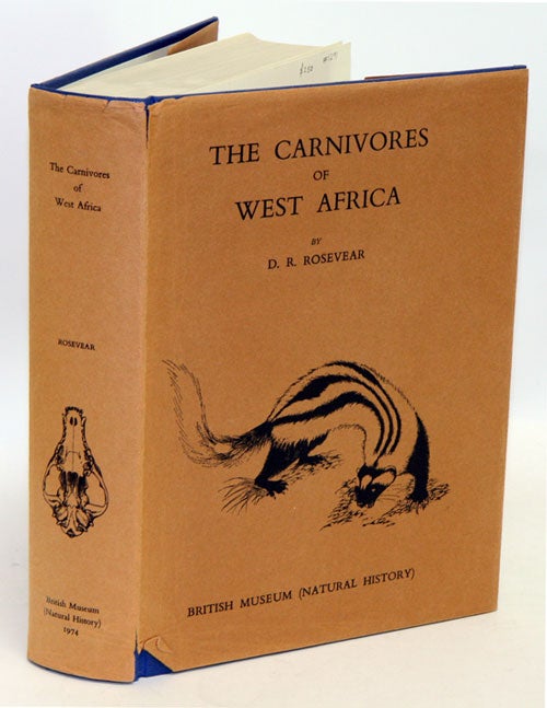 Stock ID 1291 The carnivores of West Africa. D. R. Rosevear.