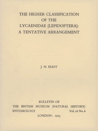 Stock ID 13632 The higher classification of the Lycaenidae (Lepidoptera): a tentative...