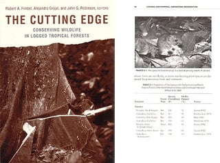 Stock ID 14889 The cutting edge: conserving wildlife in logged tropical forests. Robert A. Fimbel