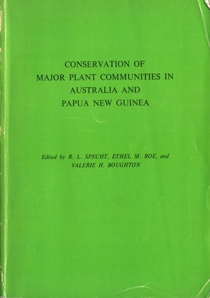 Stock ID 1507 Conservation of major plant communities in Australia and Papua New Guinea. R. L....