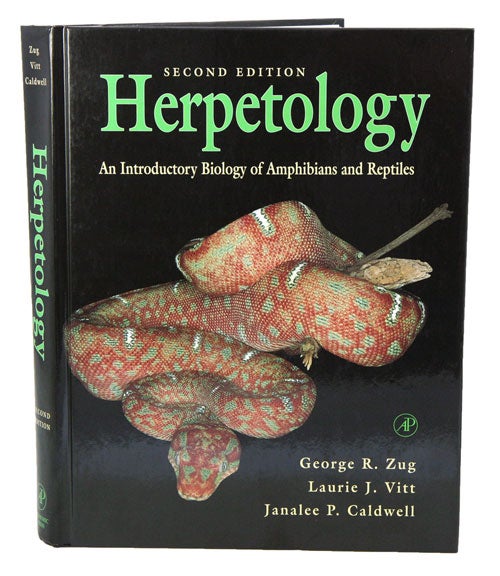 Stock ID 15260 Herpetology: an introductory biology of amphibians and reptiles. George R. Zug.