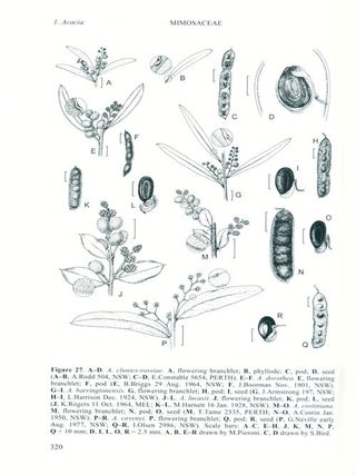 Flora of Australia, volumes eleven A [and] B: Mimosaceae, Acacia [parts one and two].
