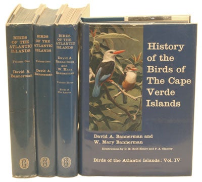 Stock ID 15741 Birds of the Atlantic islands. David Armitage Bannerman, and W. Mary Bannerman.