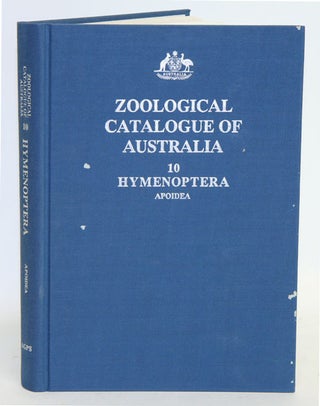 Stock ID 1602 Zoological Catalogue of Australia, volume ten. Hymenoptera: Apoidea. J. C. Cardale