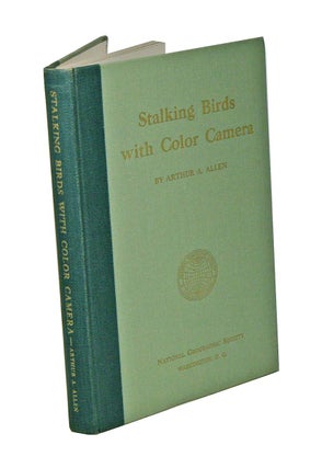 Stock ID 16123 Stalking birds with color camera. Arthur A. Allen