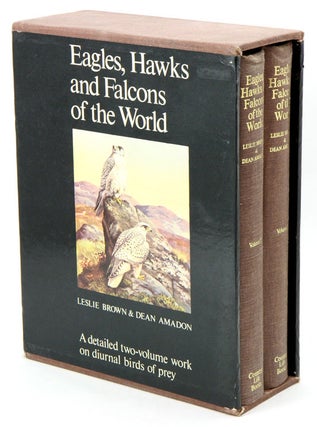 Stock ID 16159 Eagles, hawks and falcons of the world. Leslie Brown, Dean Amadon