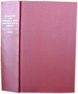Catalogue of the Edward E. Ayer ornithological library [facsimile. John Todd Zimmer.