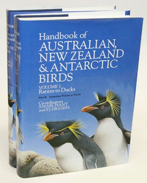 Stock ID 16940 Handbook of Australian, New Zealand and Antarctic birds: Ratites to Ducks [HANZAB, volume one]. Peter Higgins.
