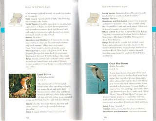 Birds of the Mid-Atlantic region and where to find them.