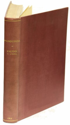 Stock ID 17425 A collection of five substantial papers on Pycnogonida. W. T. Calman