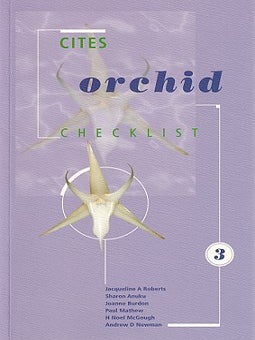 Stock ID 17481 CITES Orchid checklist volume three. J. A Roberts