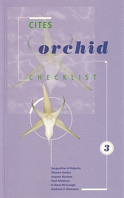 Stock ID 17481 CITES Orchid checklist volume three. J. A. Roberts