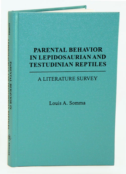 Stock ID 18226 Parental behavior in Lepidosauian and Testudinian reptiles: a literature survey. Louis A. Somma.