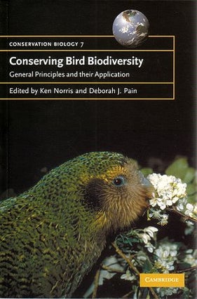 Stock ID 18258 Conserving bird biodiversity: general principles and their application. Ken...