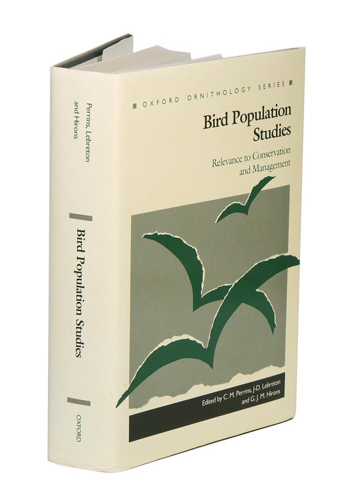 Stock ID 18605 Bird population studies: relevance to conservation and management. C. M. Perrins.