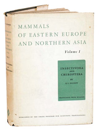 Stock ID 18623 Mammals of eastern Europe and northern Asia, volume one: Insectivora and...