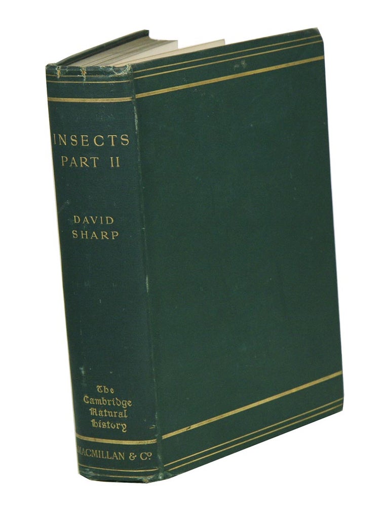 Stock ID 18871 Insects, part two: Hymenoptera continued (Tubulifera and Aculeata), Copleoptera, Strepsitera, Lepidoptera, Diptera, Aphaniptera, Thysanoptera, Hemiptera, Anoplura. David Sharp.