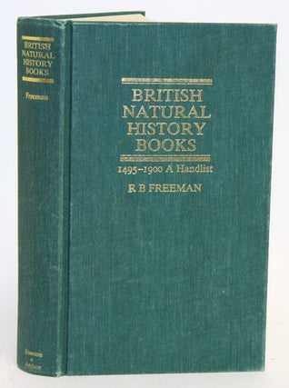 Stock ID 1910 British natural history books 1495-1900. A handlist. R. B. Freeman