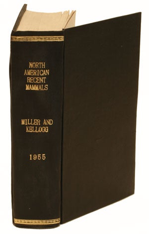 Stock ID 19132 List of North American recent mammals. Gerrit S. Miller, Remington Kellogg.