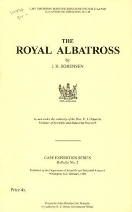 Stock ID 19594 The Royal Albatross. J. H. Sorensen