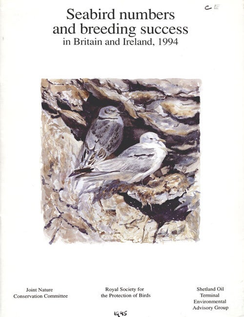 Stock ID 19918 Seabird numbers and breeding success in Britain and Ireland, 1993. UK Nature Conservation No.17. Walsh P. M.