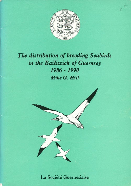 Stock ID 19949 The distribution of breeding seabirds in the Bailiwick of Guernsey 1986-1990. Mike G. Hill.