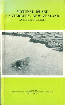 Stock ID 20021 Motunau Island Canterbury, New Zealand: an ecological survey. J. E. Cox