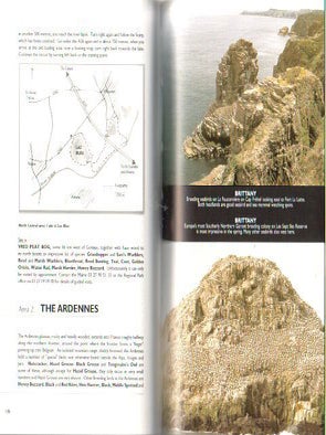 A birdwatching guide to France North of the Loire including Corsica.