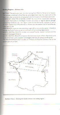 A birdwatching guide to France North of the Loire including Corsica.