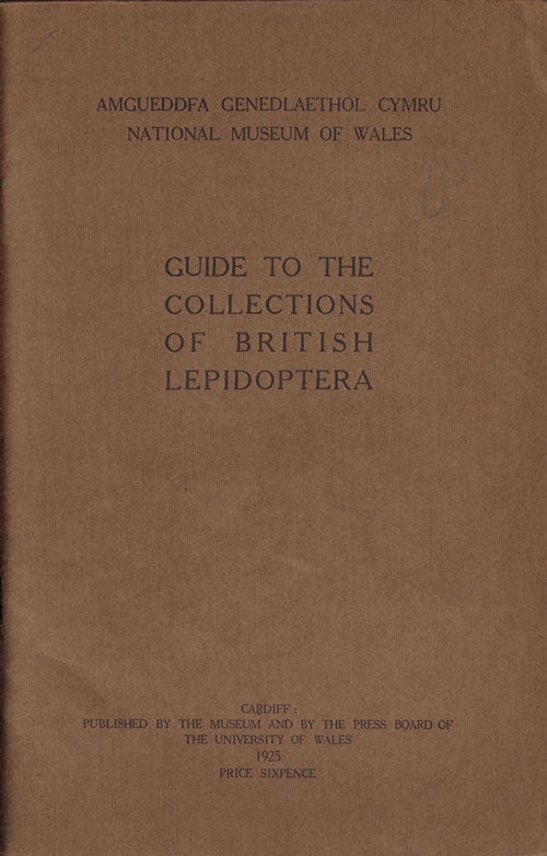 Stock ID 20416 Guide to the collections of British Lepidoptera. J. Davy Dean.