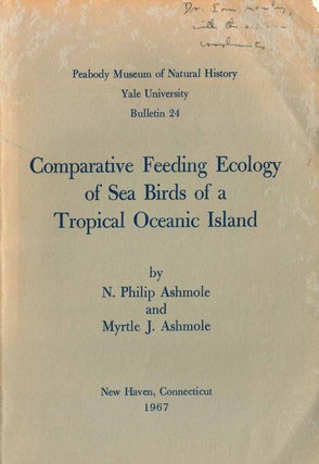 Stock ID 20493 Comparative feeding ecology of sea birds of a tropical oceanic island. N. Philip...
