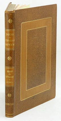 Stock ID 20510 Notes by F. G. Stephens on a collection of drawings and woodcuts by Thomas Bewick,...