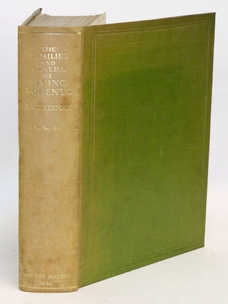 Stock ID 20572 The families and genera of living rodents. With a list of named forms (1758-1936)...