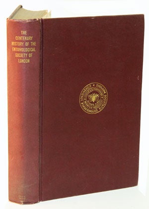 The history of the Entomological Society of London, 1833-1933. S. A. Neave.
