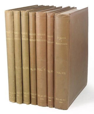 Stock ID 20821 Catalogue of the Madreporian corals in the British Museum (Natural History)....